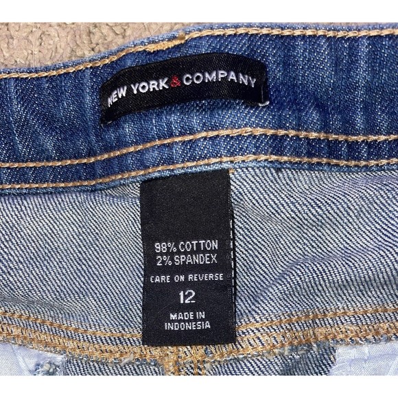 New York & Co. Denim Skirt Size 12 - Picture 5 of 5